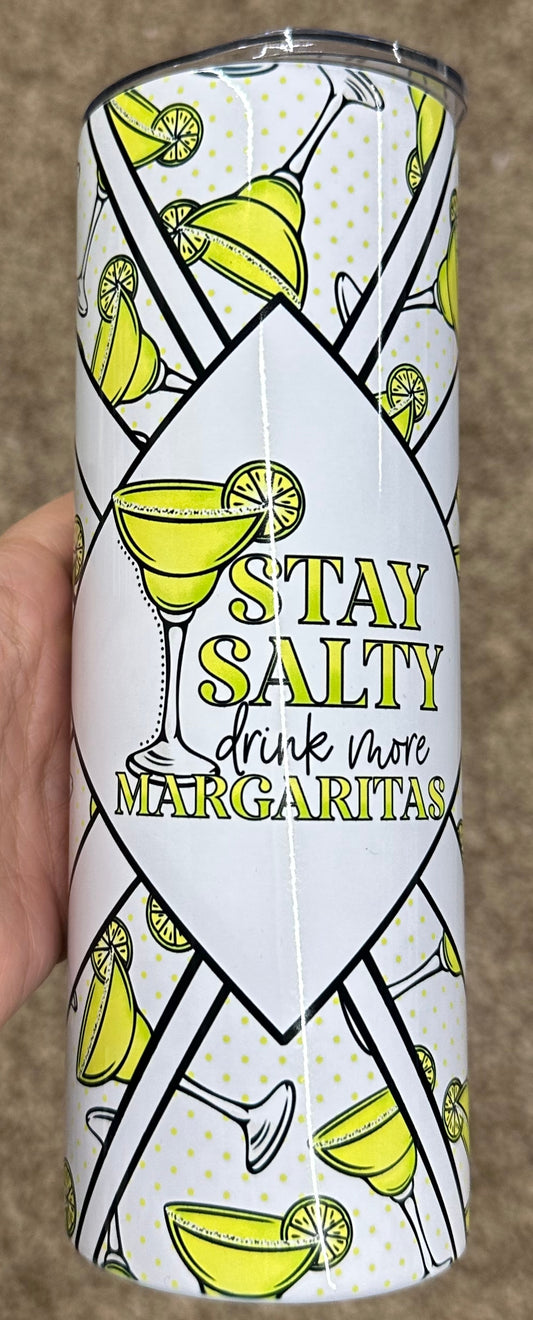 STAY SALTY SUBLIMATION TUMBLER