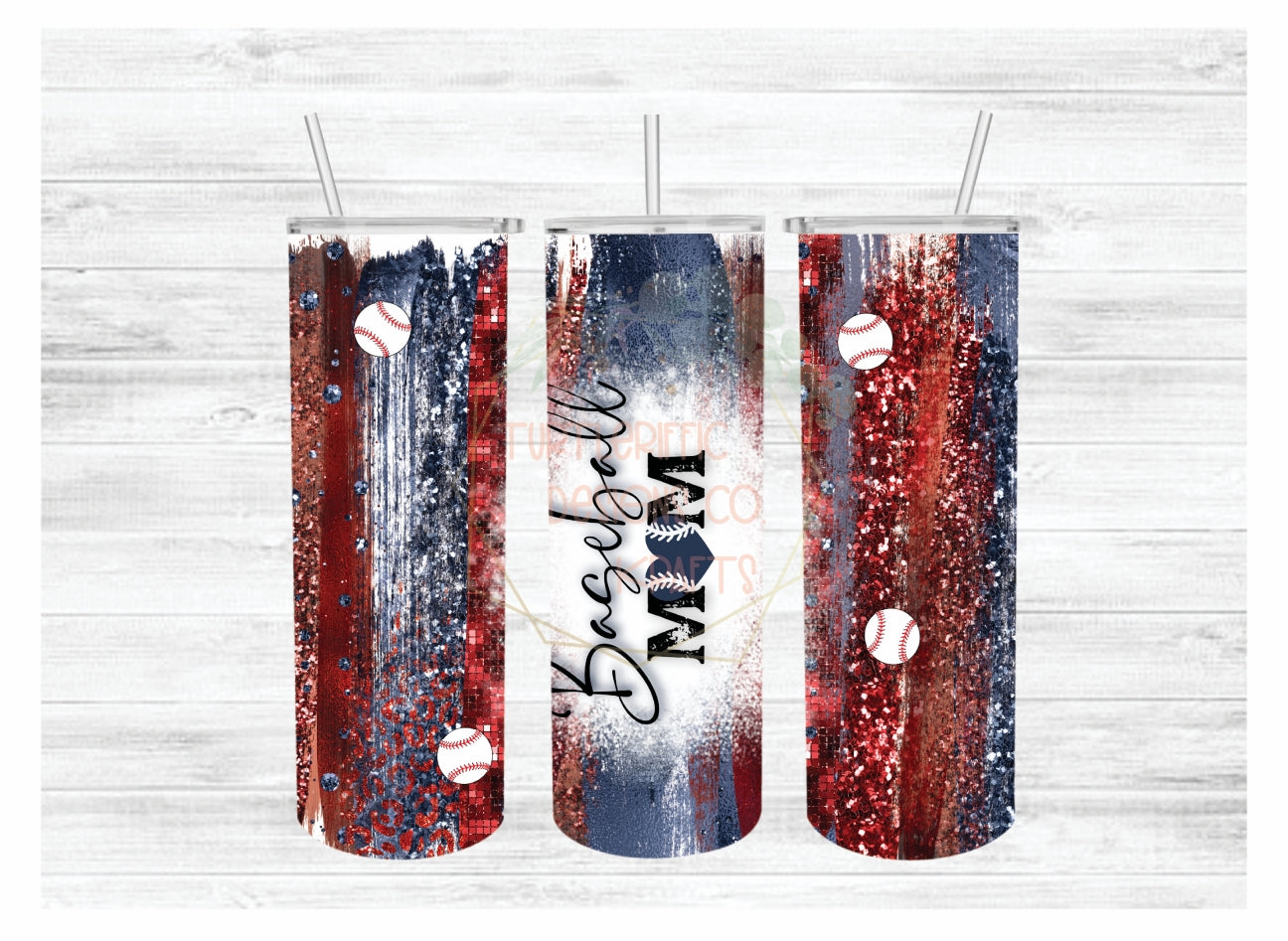 MOMLIFE BASEBALL SUBLIMATION TUMBLER – Turtleriffic Designs Co. Krafts