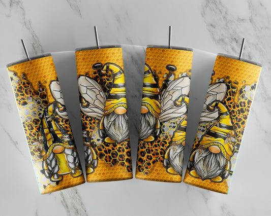 BEE GNOMES SUBLIMATION TUMBLER