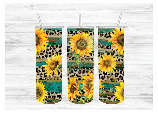 RUSTIC SUNFLOWER- SUBLIMATION TRANSFER